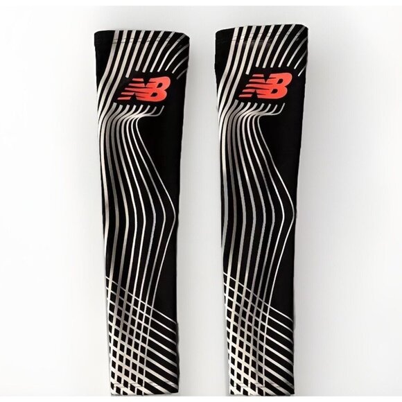 New Balance 2023 Pro Elite Team Arm Sleeve Track Prodigy Racing Black Size Small - Picture 2 of 13